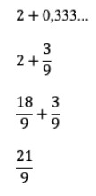 fração geratriz - exemplo 4