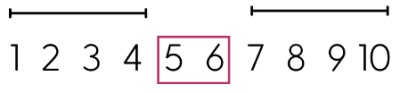 Como calcular o valor de uma mediana de um número par
