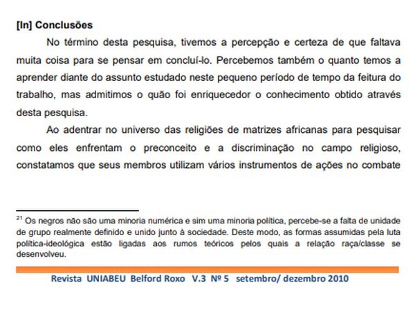 Como fazer as considerações finais de um trabalho acadêmico 