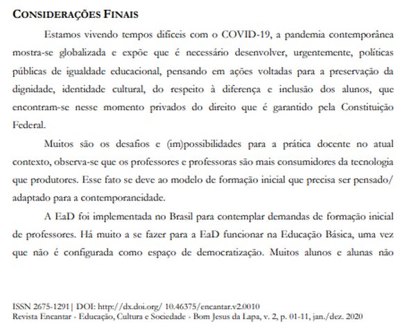 Como Escrever Considerações Finais De Um Relatório - Compre Tcc