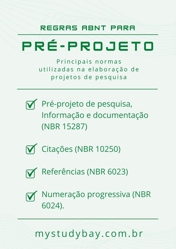 Pré-projeto ABNT