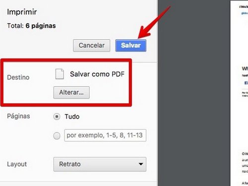 Como salvar em PDF no Word