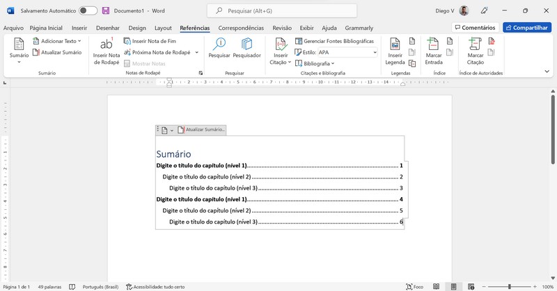 Como numerar páginas no Word e Google Docs nas normas da ABNT